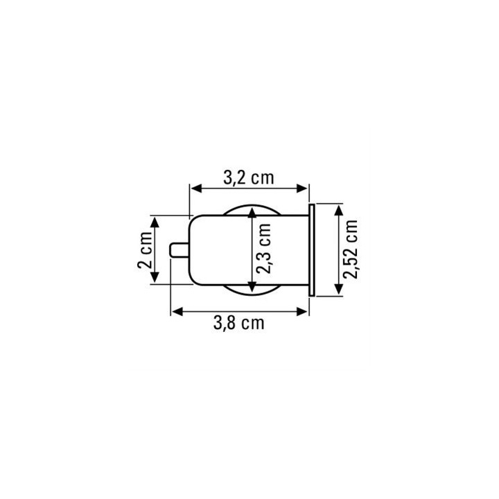 CL USB nabíječka "Piccolino" do vozidla