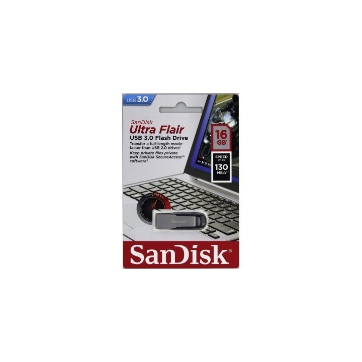 SanDisk Cruzer Ultra Flair™ USB 3.0 16 GB