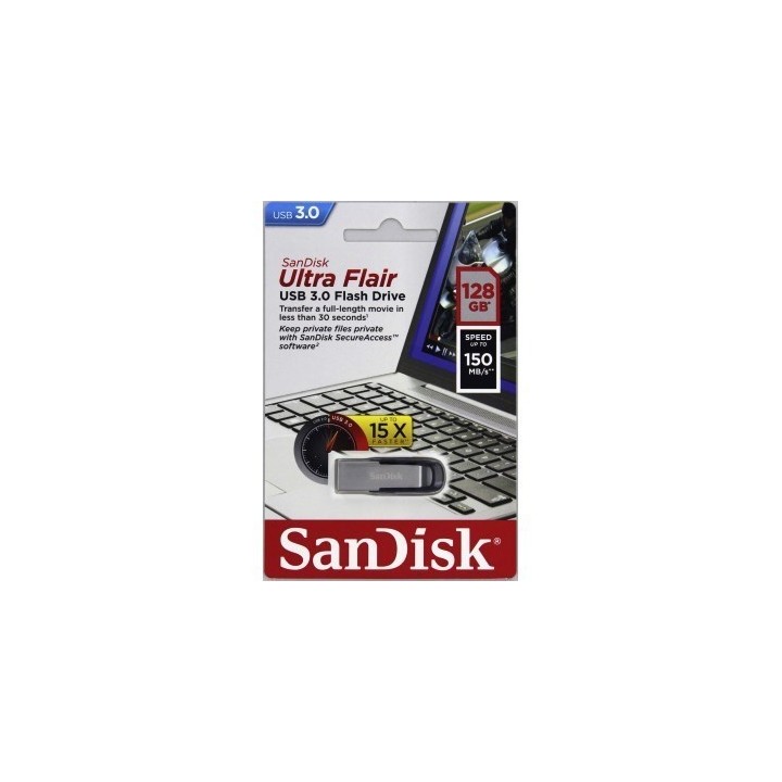 SanDisk Ultra Flair™ USB 3.0 128 GB 