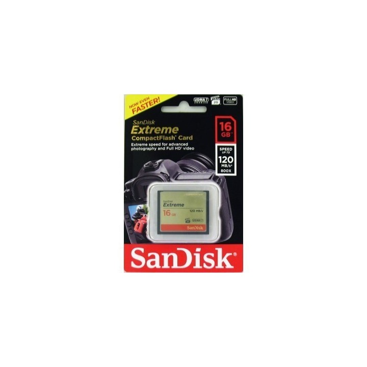 SanDisk Extreme CF 16 GB 120 MB/s