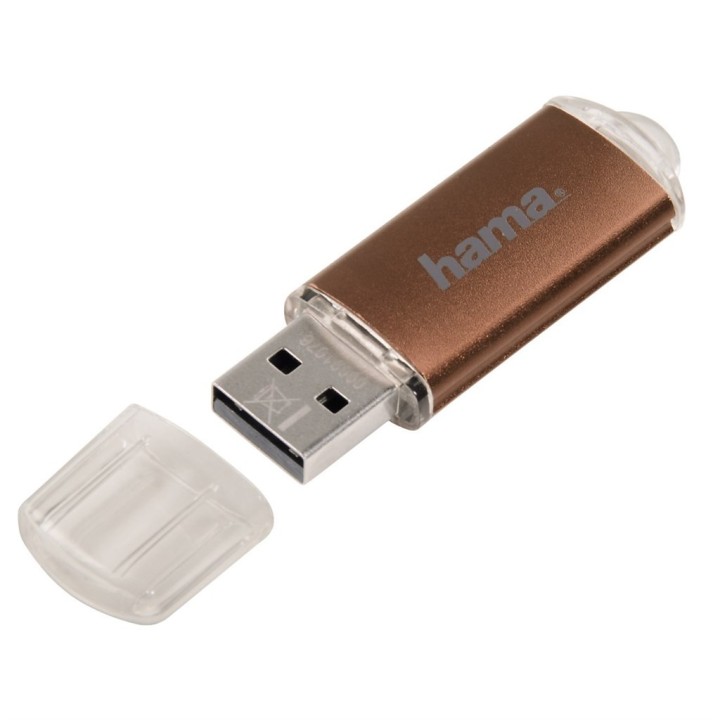 Hama laeta FlashPen, USB 2.0, 32 GB, 66x, hnědá