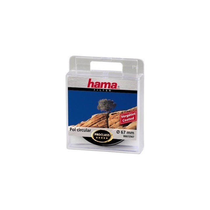 Hama filtr polarizační cirkulární, 67,0 mm