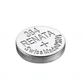 Baterie Renata 364, 363, LR621, AG1, G1, GP364, V364, SR621W, 1,55V, blistr 1 ks, silver oxide