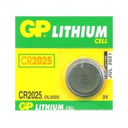 Baterie GP CR2025, DL2025, BR2025, 3V, blistr 1ks