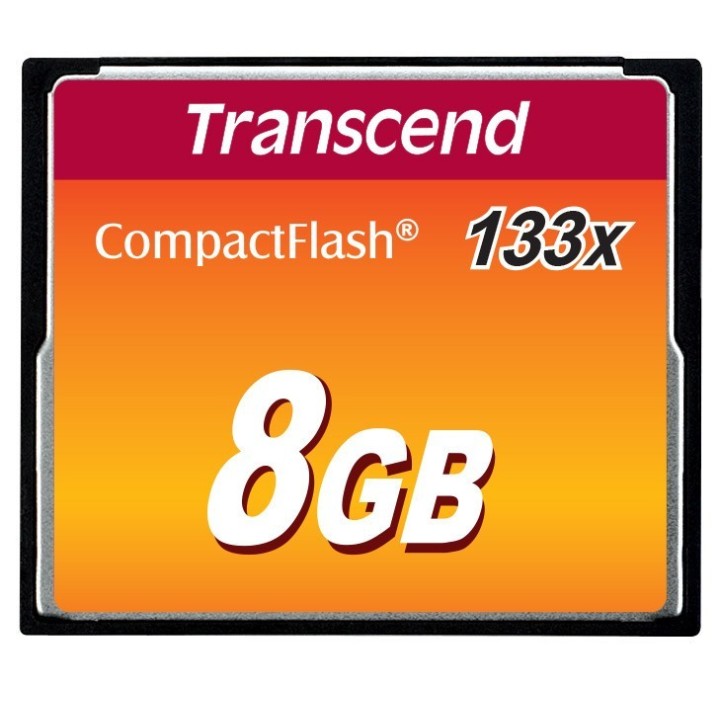 Transcend CompactFlash 8GB TS8GCF133