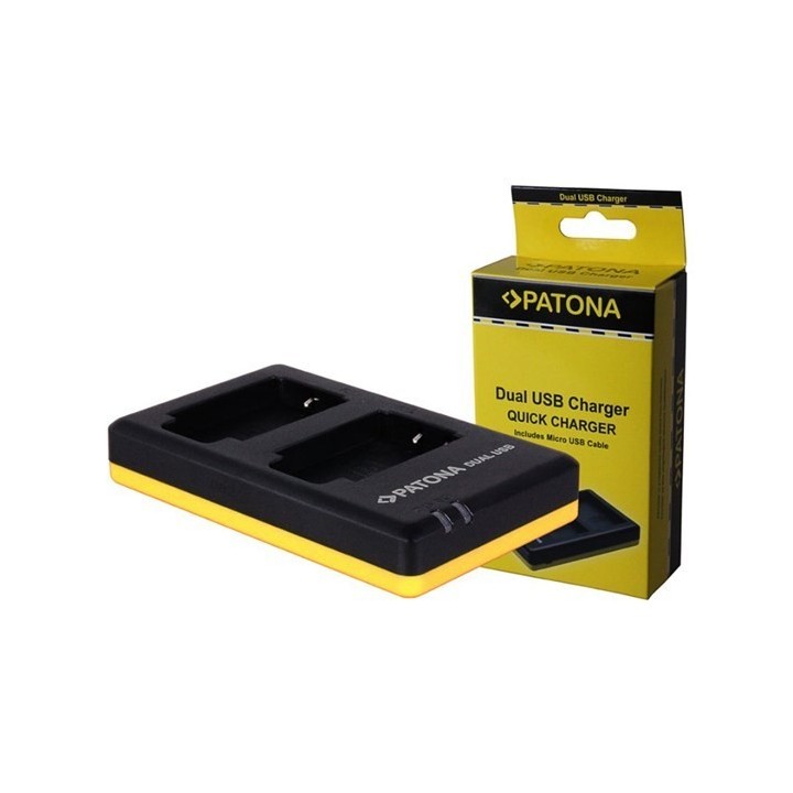 Nabíječka PATONA  pro Aku Panasonic  VW-VBT190/380 USB