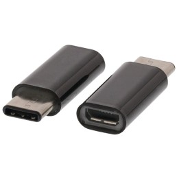 Valueline redukce microUSB B samice – USB-C samec