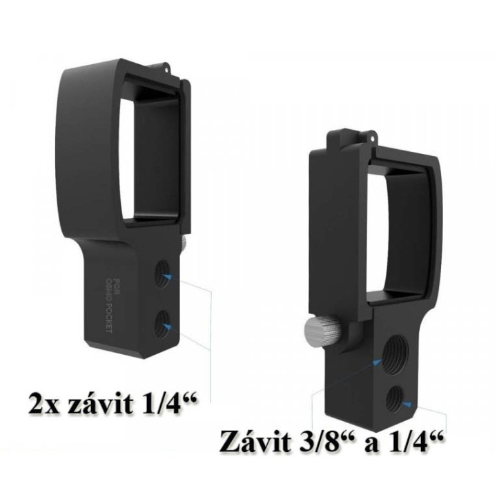 DJI Osmo Pocket - držák kamerky se závity