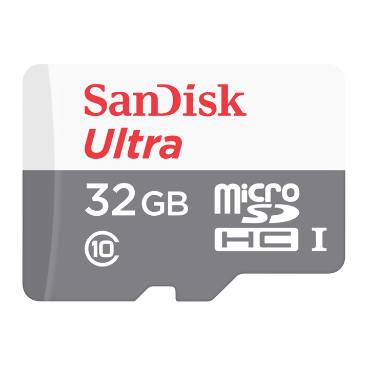 SanDisk Ultra microSDHC 32GB 100MB/s Class 10 UHS-I, s adaptérem