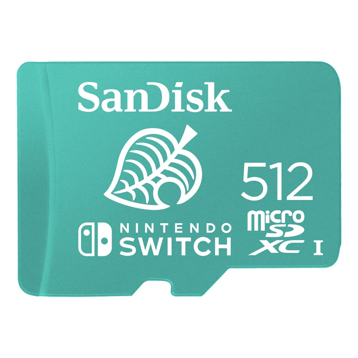 Sandisk Nintendo Switch micro SDXC 512GB 100MB/s A1 C10 V30 UHS-1 U4