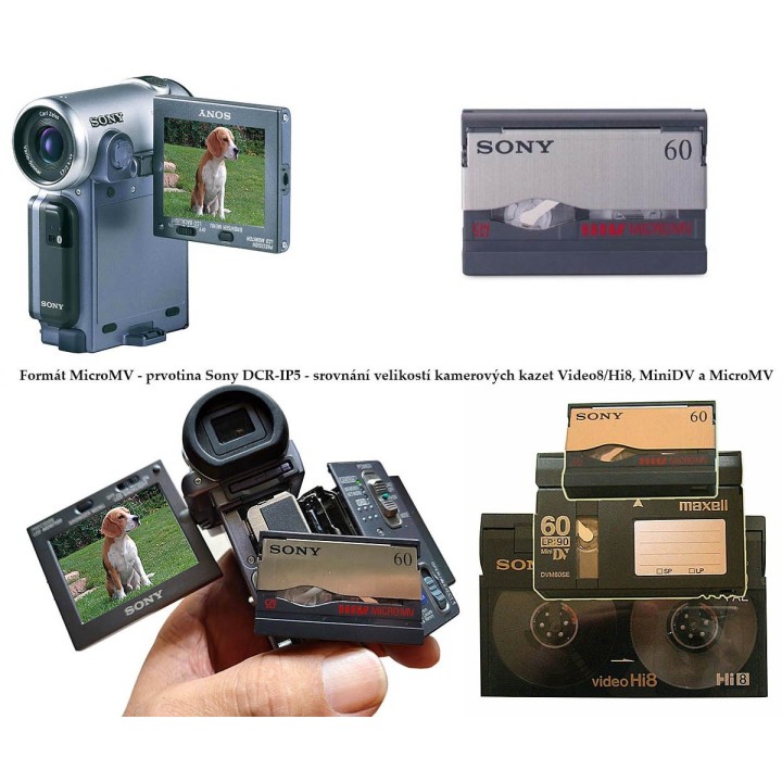 Sony kazeta MicroMV MGR60