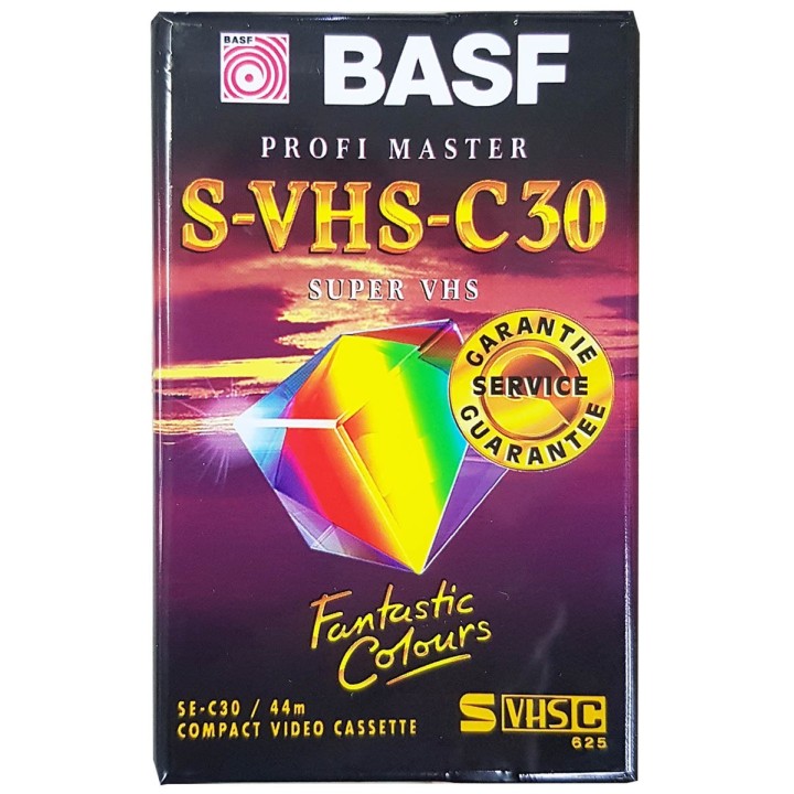 BASF kazeta S-VHS-C 30