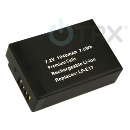 Baterie TRX LP-E17 - Li-Ion 1040 mAh - neoriginální