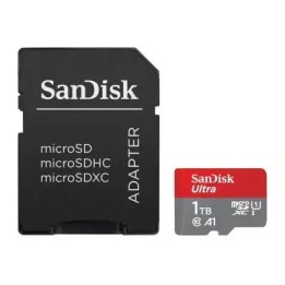 SanDisk Ultra microSDXC 1TB + SD Adapter 150 MB/s  A1 Class 10 UHS-I