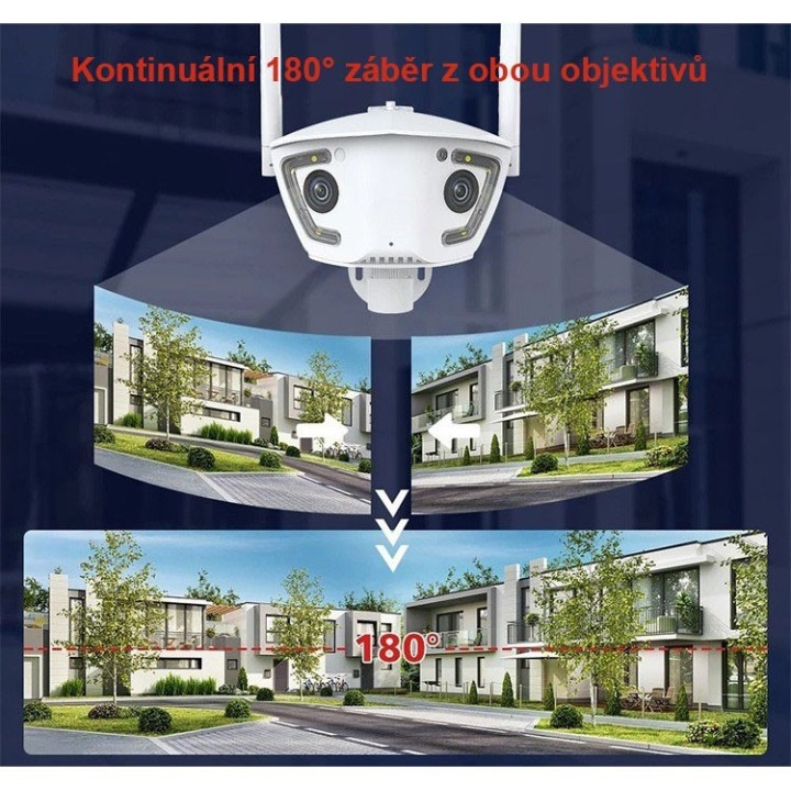 Duální wi-fi IP kamera Innotronik ICH-R22