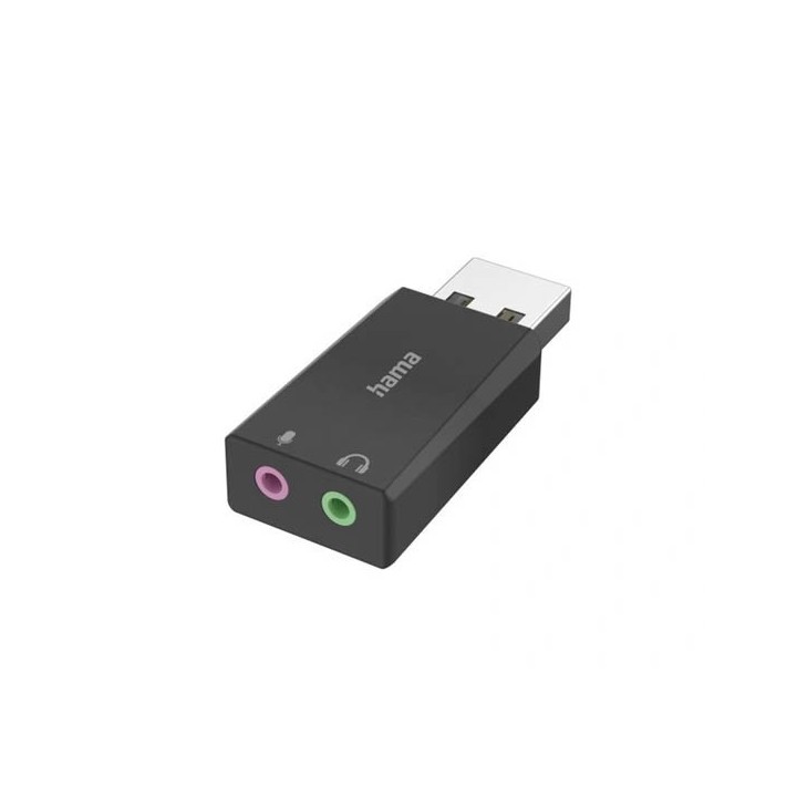 USB zvuková karta, stereo