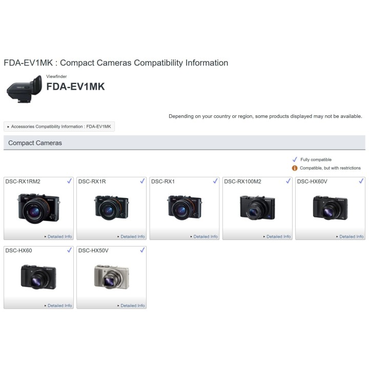 Sony FDA-EV1MK