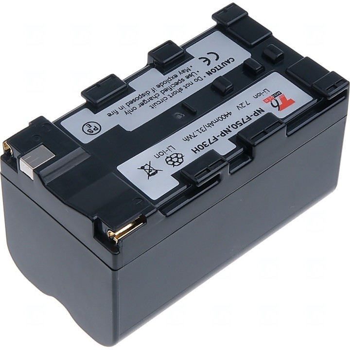 Baterie T6 power NP-F730H, NP-F750, NP-F330, NP-F530, NP-F550, NP-F570, NP-F730, NP-F770, šedá