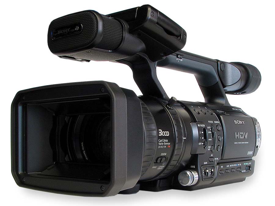 Světově první HDV-kamera maloobchodu: Sony HDR-FX1