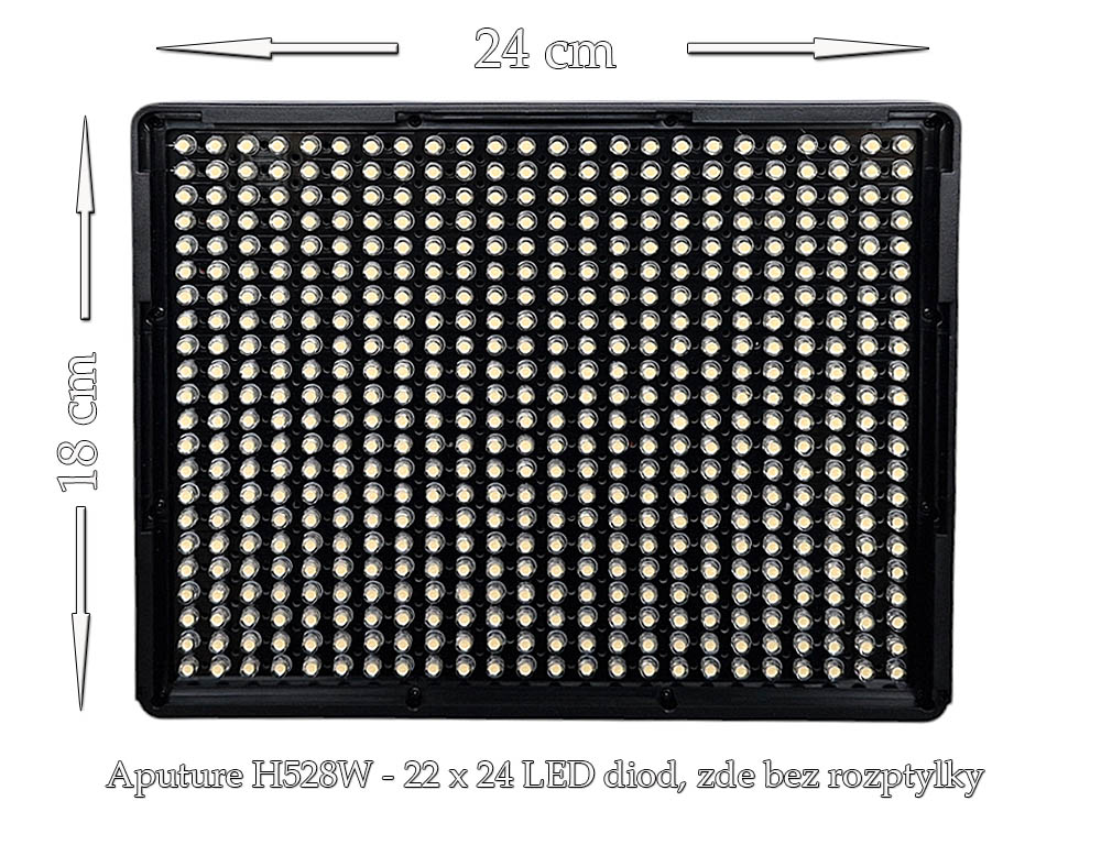 Krásný a VÝKONNÝ panel LCD - APUTURE H528W je IN