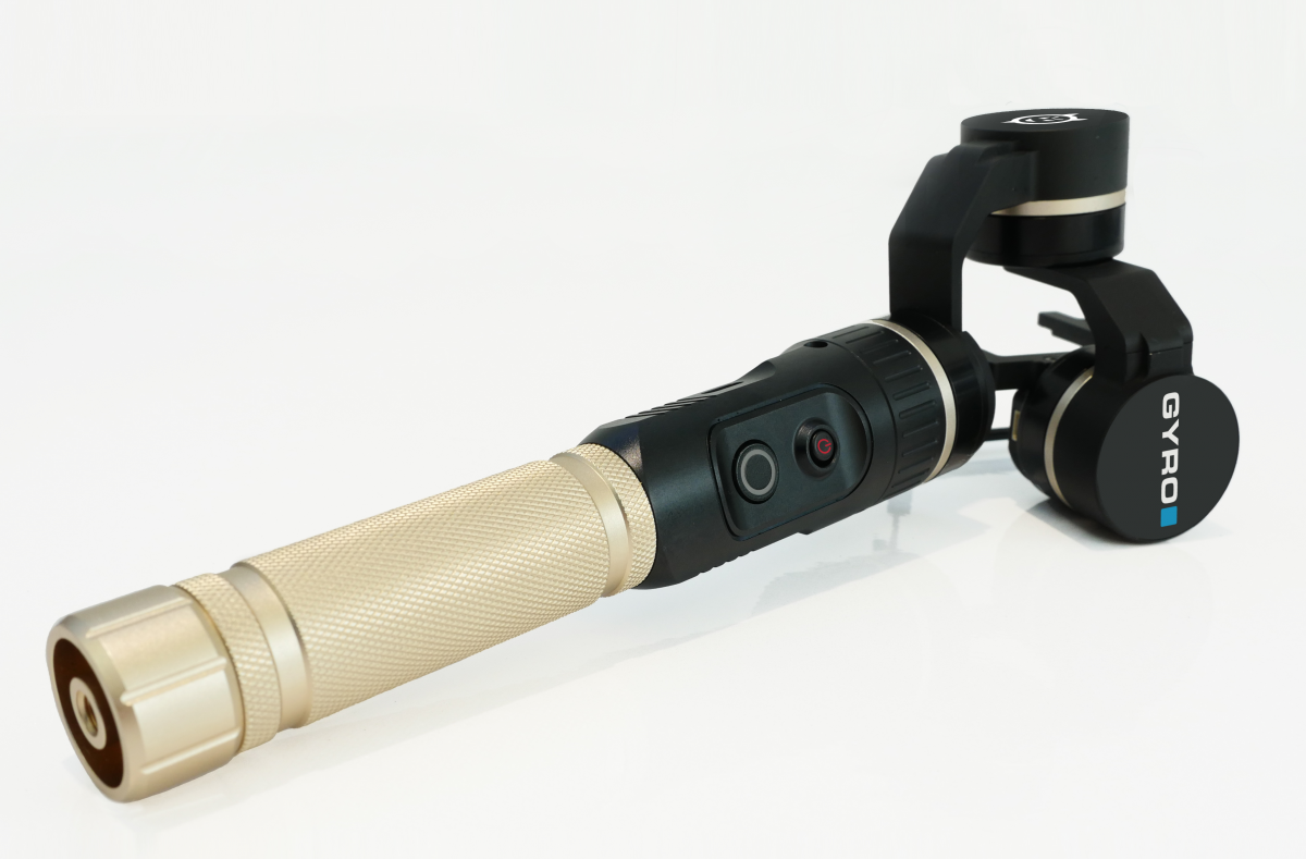 Gyroskopický stabilizátor pro sportovní kameru... Gyroskopický stabilizátor pro sportovní kameru...