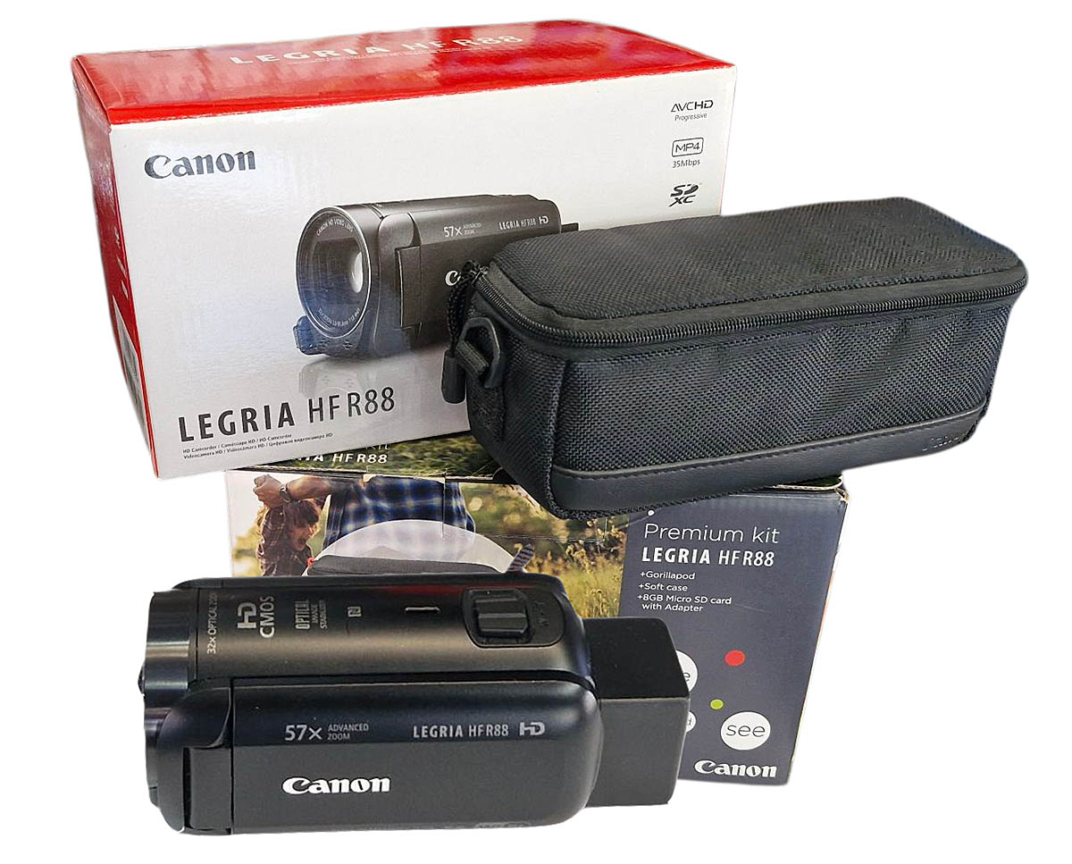 Canon LEGRIA HF R88 byl nejvyšším modelem z řady...