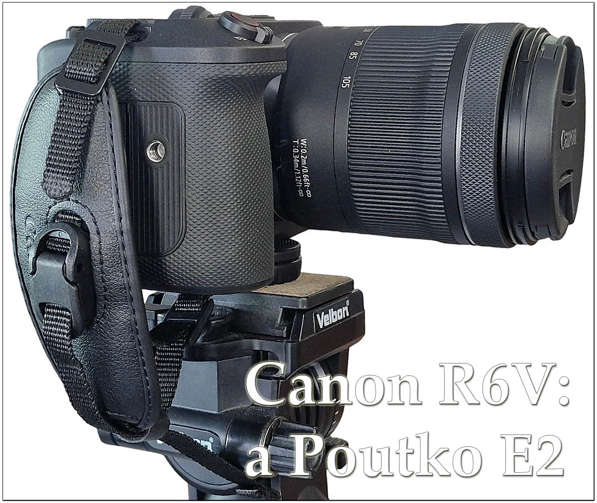 VELEPRAKTICKÝ řemen ku pravému zápěstí: Canon E2