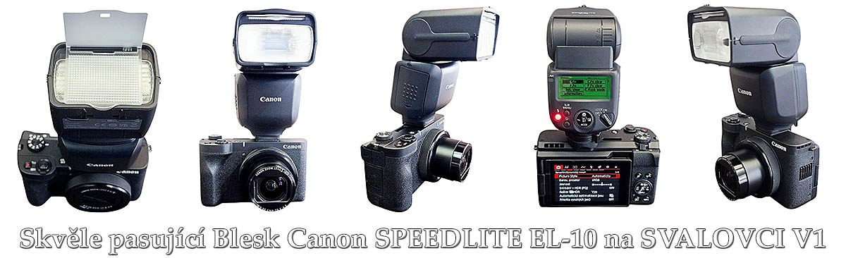 SKVĚLÝ blesk do IQ-PAtice: Canon SPEEDLITE EL-10... SKVĚLÝ blesk do IQ-PAtice: Canon SPEEDLITE EL-10...