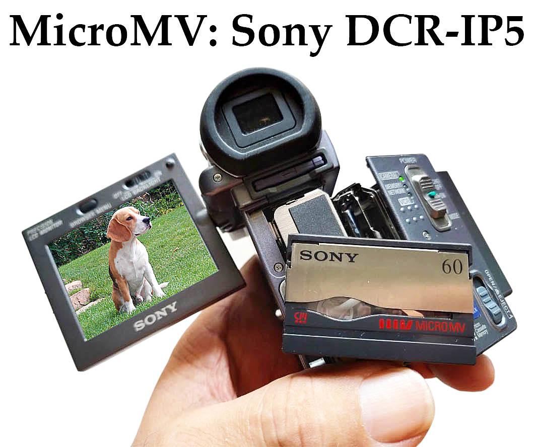 Nejmenší Video-Formát všech dob: MicroMV od Sony...