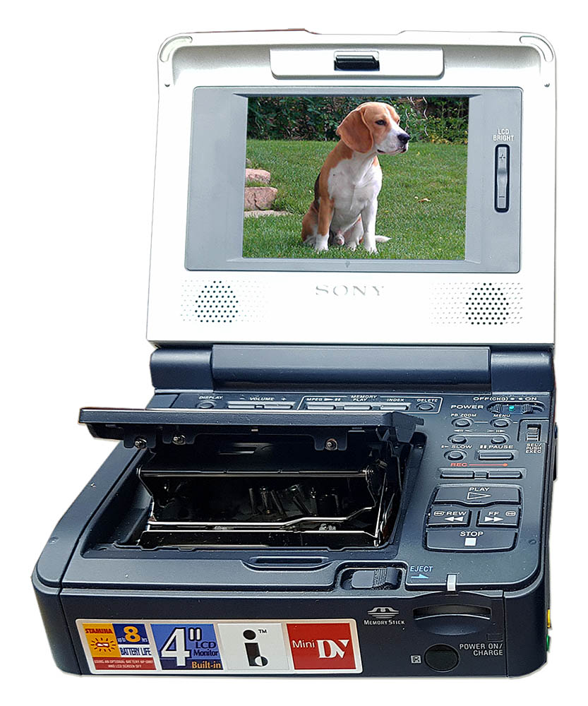 Geniální Video-Walkman na miniDV Sony GV-D1000...