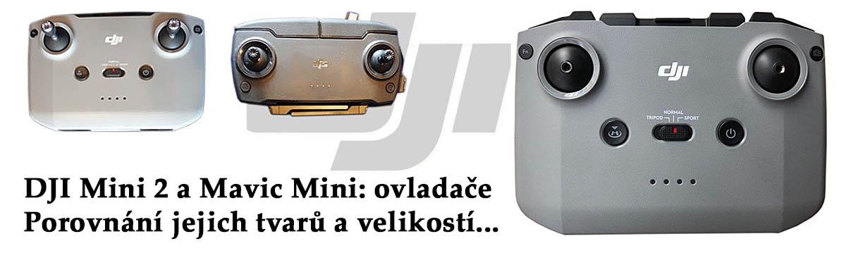 DJI Mini 2 і Mavic Mini: пульти - порівняння... DJI Mini 2 і Mavic Mini: пульти - порівняння...