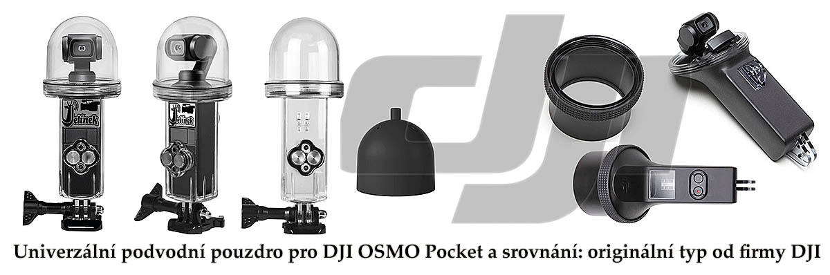 Podvodní pouzdro DJI OSMO Pocket čínské produkce