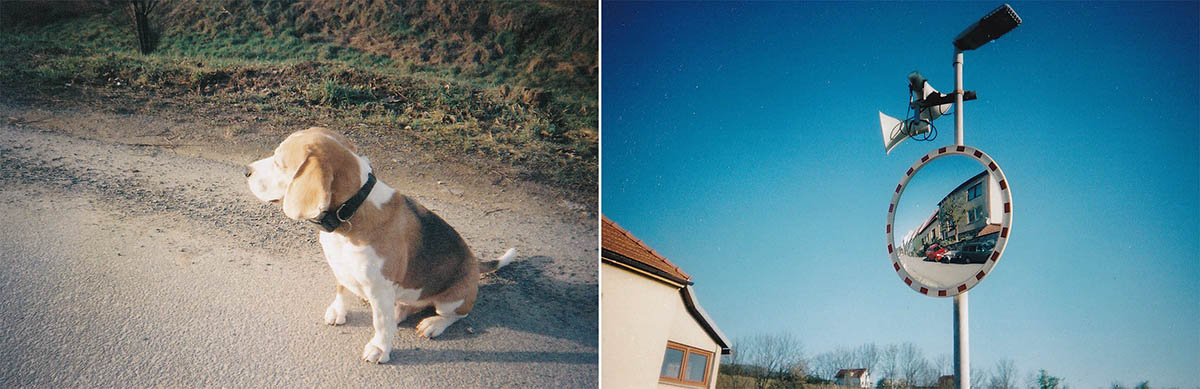 Dvojice naskenovaných fotografií po vyvolání z filmu Dvojice naskenovaných fotografií po vyvolání z filmu