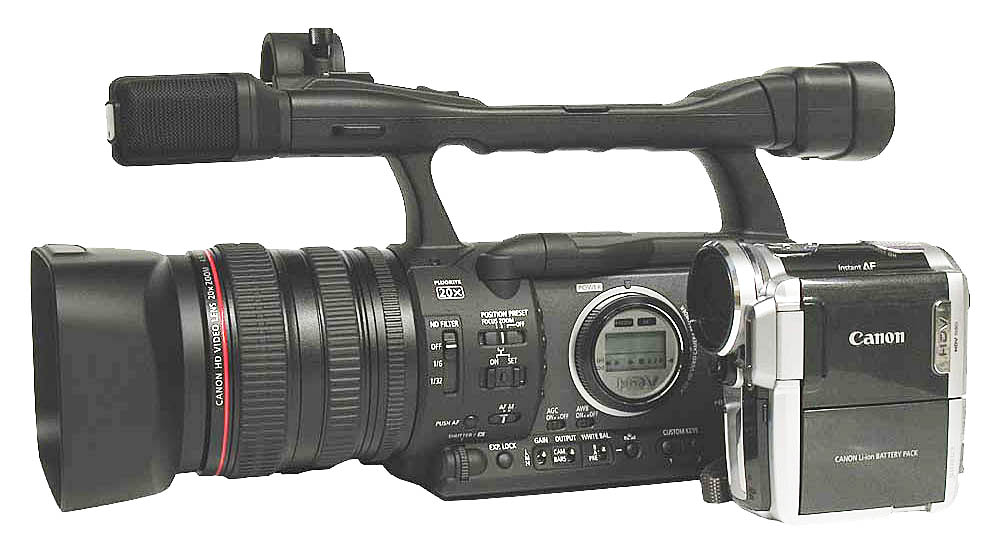 David a Goliáš: nejmenší a největší HDV-stroje Canon
