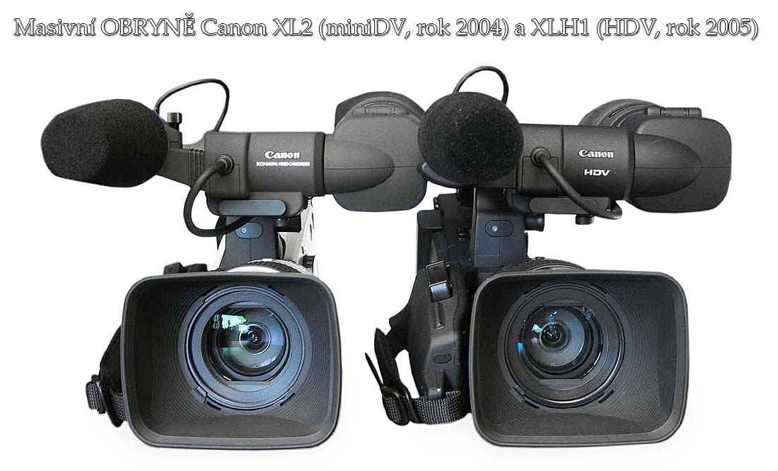 Dvě z NEJVYBAVENĚJŠÍCH HDV-Videokamer Canon...