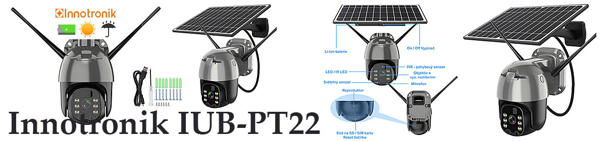 INNOTRONIK IUB-PT22 se nabízí v černé i bílé barvě... INNOTRONIK IUB-PT22 se nabízí v černé i bílé barvě...