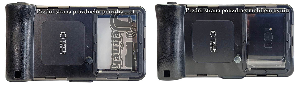 Podvodní pouzdro TECH-PROTECT IPX8 s mobilem a bez Podvodní pouzdro TECH-PROTECT IPX8 s mobilem a bez
