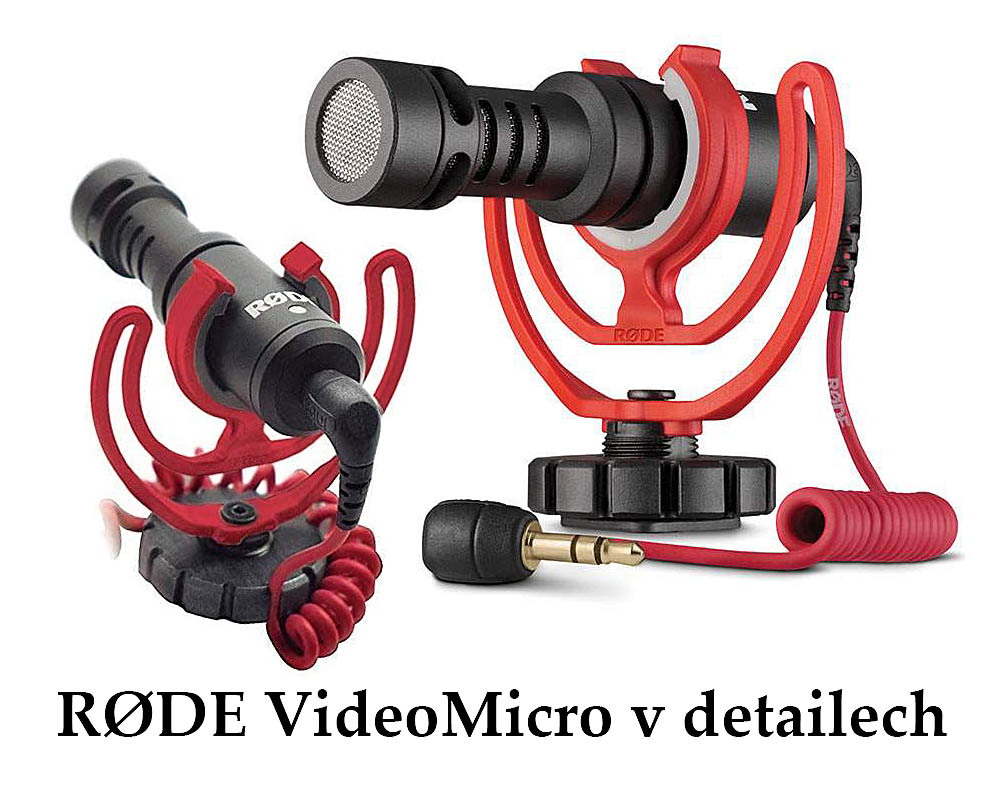 Mikrofon RODE VideoMicro - schematický obrázek...