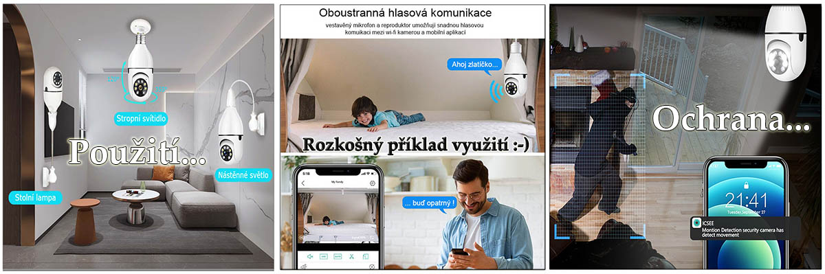Z produktových letáků - uprostřed rozkošný příklad užití Z produktových letáků - uprostřed rozkošný příklad užití