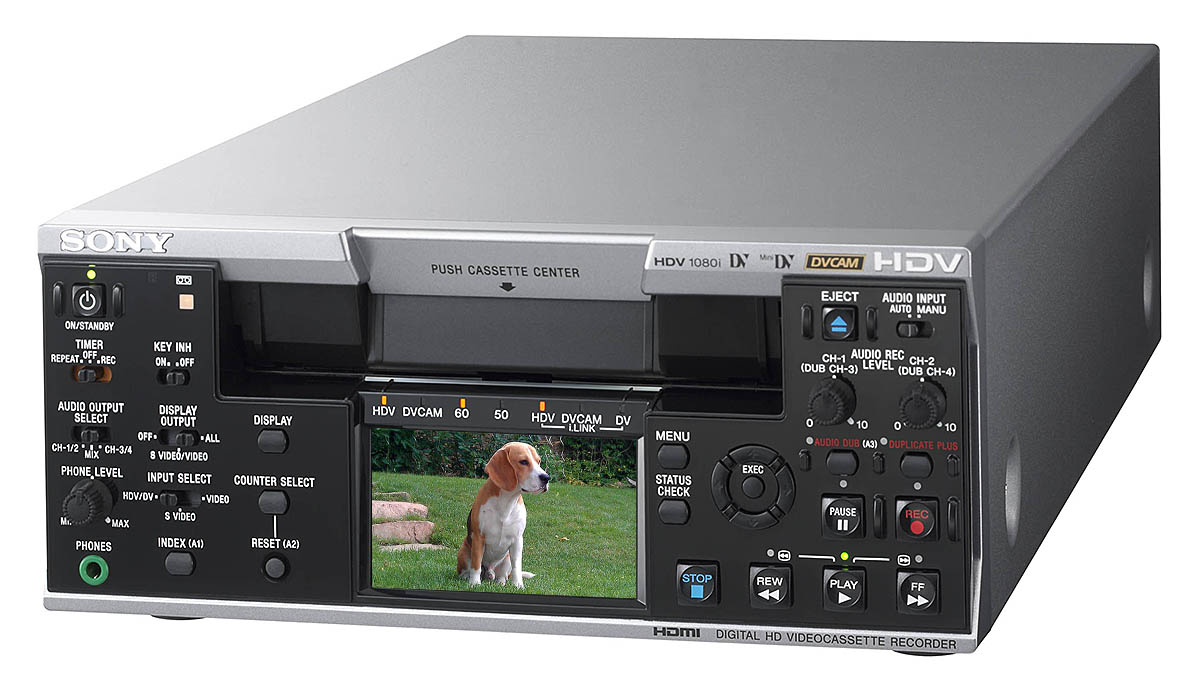 Náš profesionální DV-HDV-DVCAM Rekordér Sony M25U