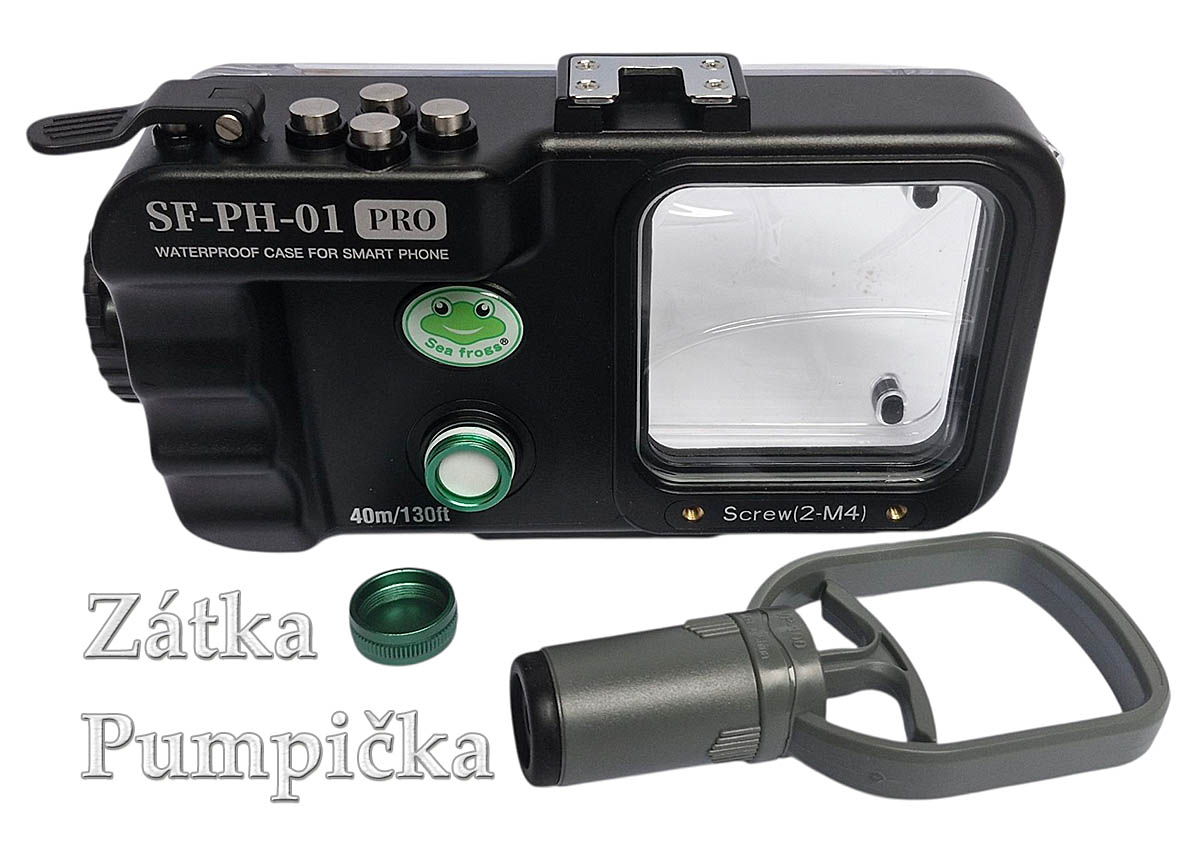 Součástí příslušenství SF-PH-01 je i vakuová pumpička