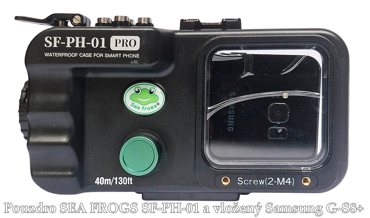 Podvodní pouzdro SEA FROGS SF-PH-01: vložený mobil