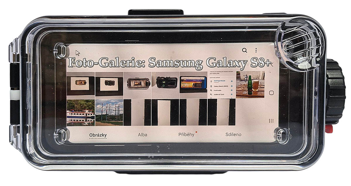 Foto-Galerie v displeji MT model Samsung Galaxy S8+