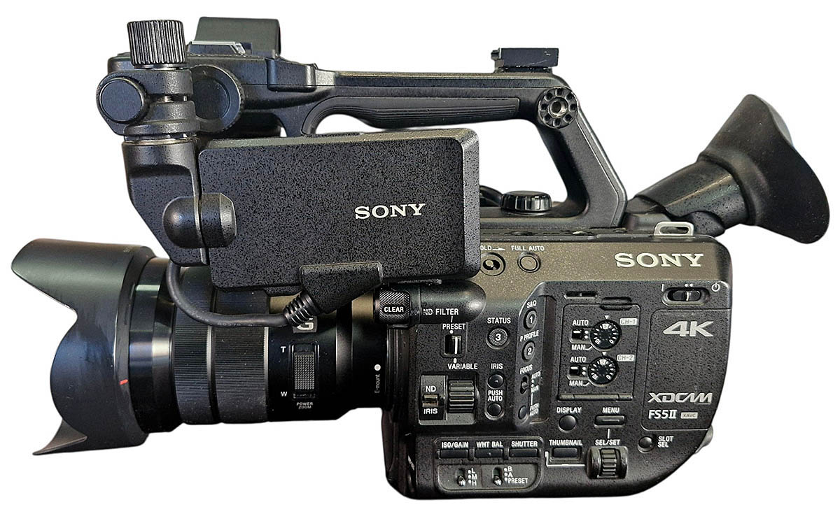 Momentální oblíbenkyně Autora: Sony PXW-FS5 Mark II Momentální oblíbenkyně Autora: Sony PXW-FS5 Mark II