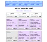 Pohled do administrativy WEB-u (Klikni pro zvětšení)
