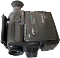 Složeno a vypnuto: Hitachi VM-E25e (Klikni pro zvětšení)