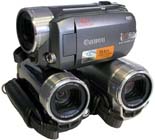 Hromada modelů řady Canon FS1xx (Kliknutí zvětší)