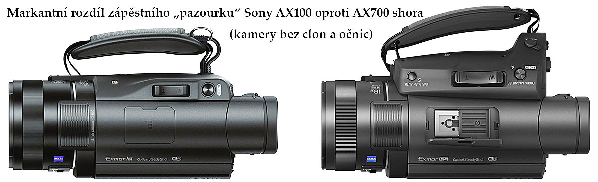 Krásně VIDEOKAMERY Sony FDR-AX100 a FDR-AX700 Krásně VIDEOKAMERY Sony FDR-AX100 a FDR-AX700
