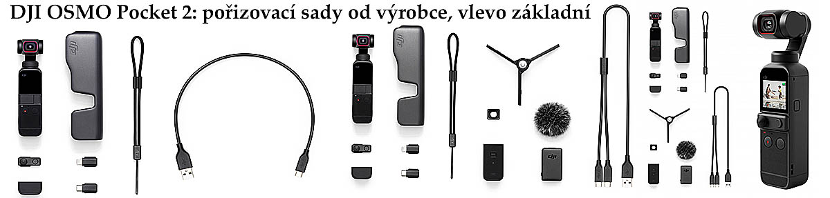 Různé varianty pořizovacích sad od výrobce s koláži... Různé varianty pořizovacích sad od výrobce s koláži...