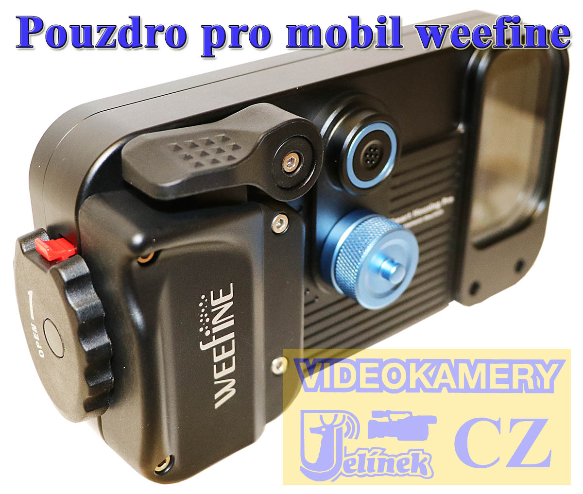 Podvodní pouzdro na mobil weefine do 80ti metrů...